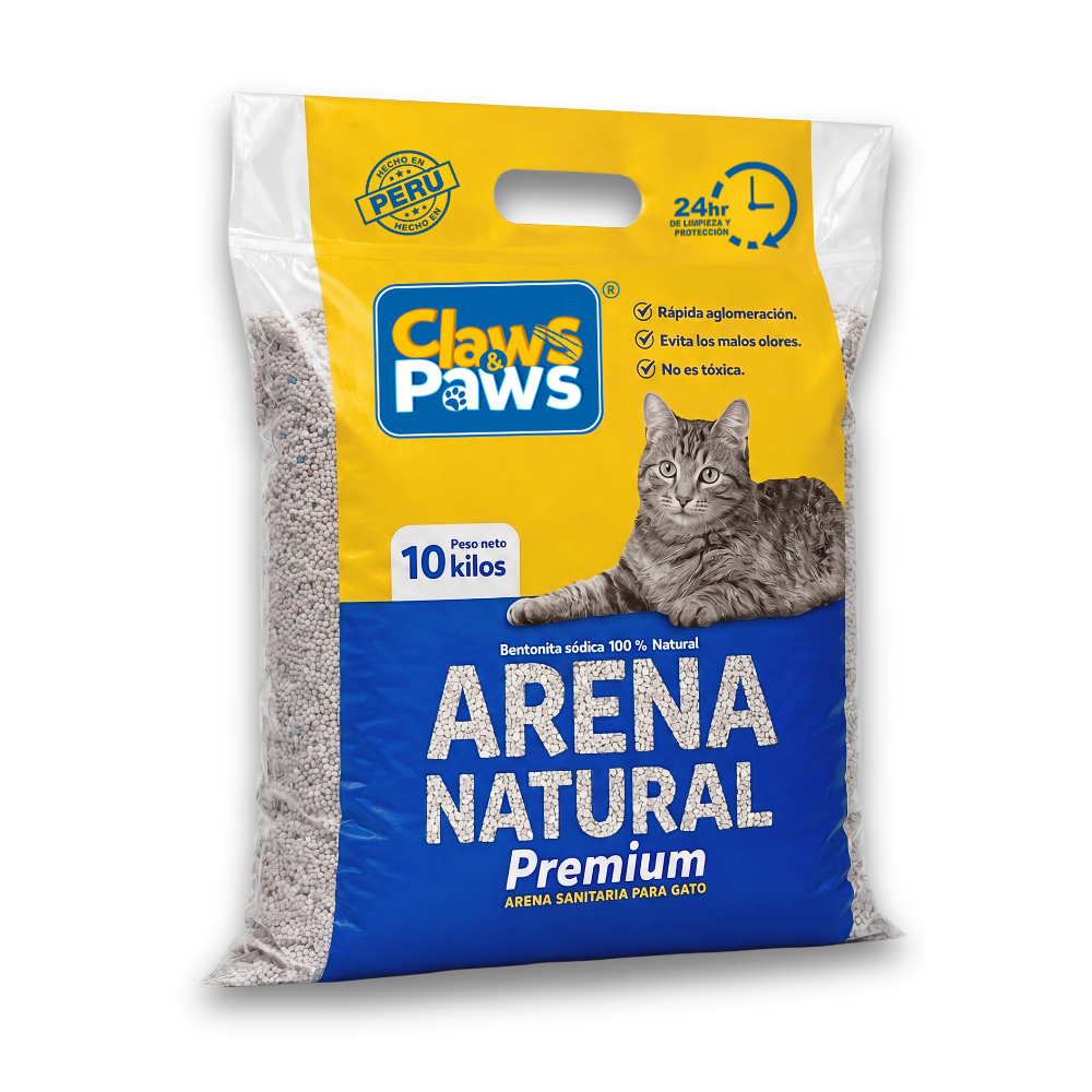 Claws & Paws Arena natural premium 10 kg.