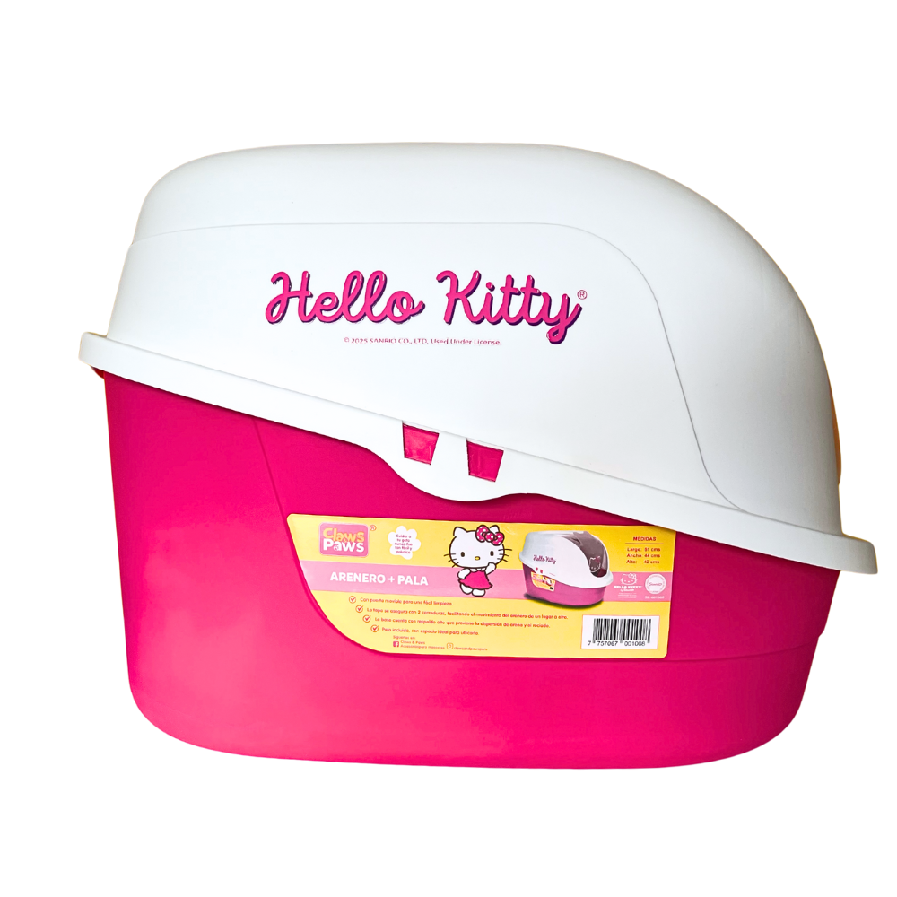 Hello Kitty X Claws & Paws Arenero + pala (61 x 44 x 42 cm.)