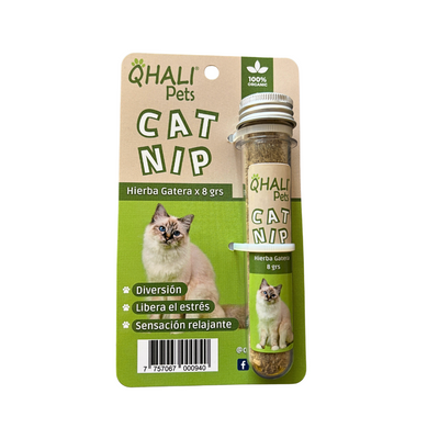 Qhali Pets Catnip x tubo 8 gr.