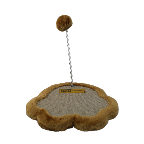 Claws & Paws Rascador para gato de piso camello