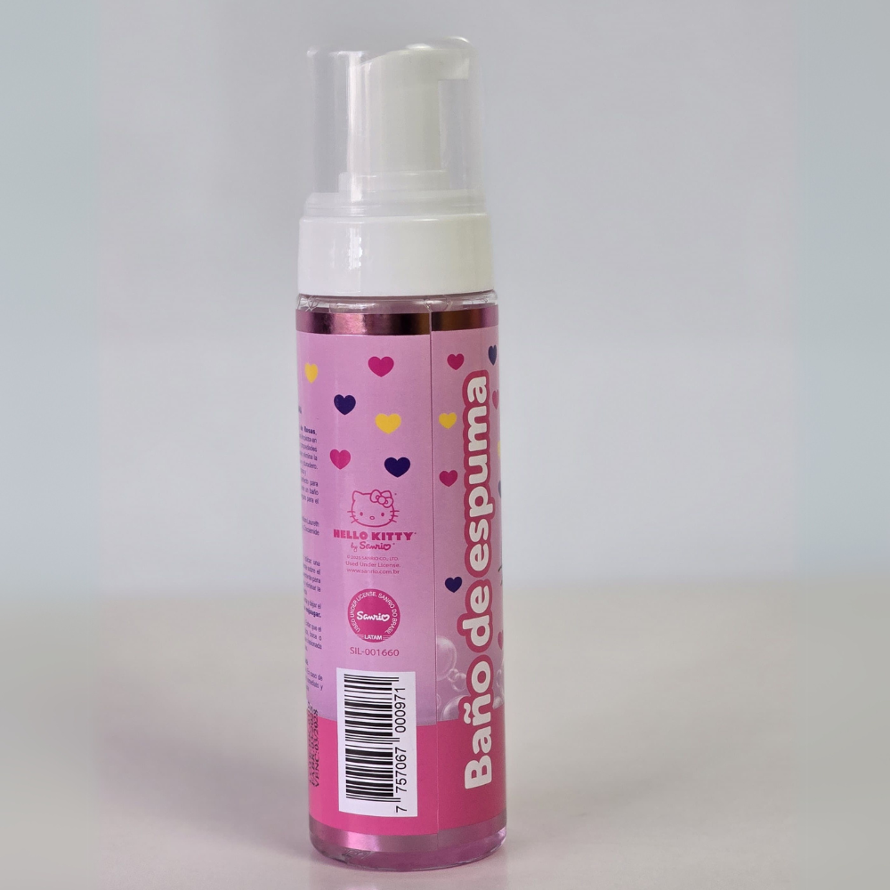 Hello Kitty X Claws & Paws Baño de espuma seco (shampoo espumoso) 250 ml.