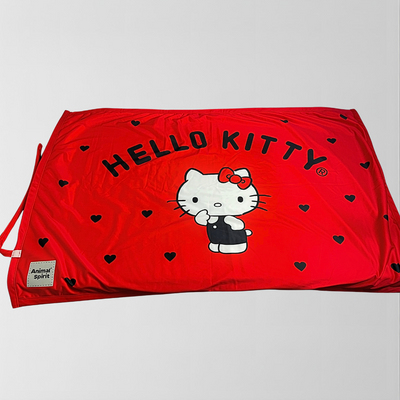 Hello Kitty X Animal Spirit Manta Deluxe roja (120 x 80 cm.)
