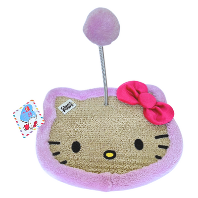 Hello Kitty X Claws & Paws Juguete rascador de piso Hello Kitty (24 x 31 cm.)