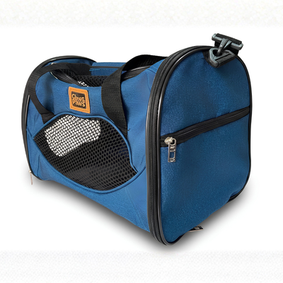 Claws & Paws Transportador travel azul medium
