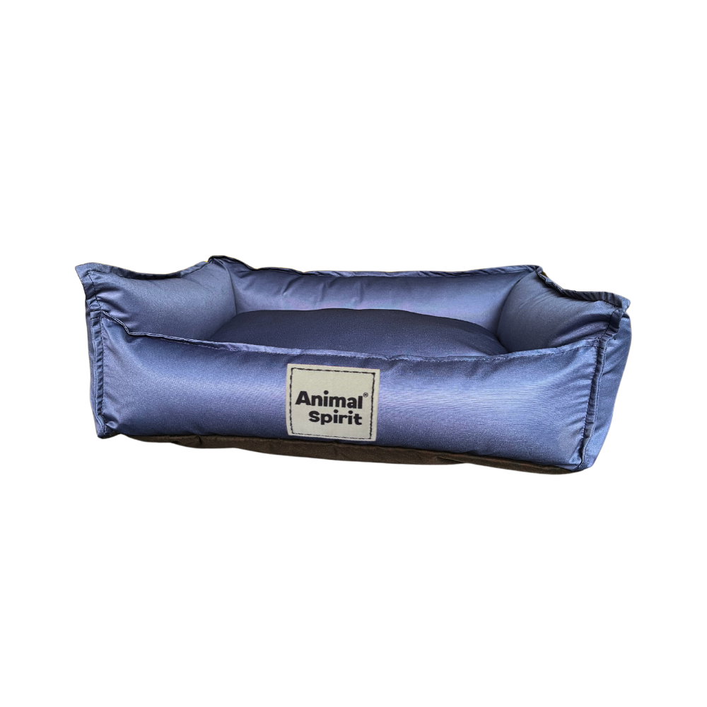 Animal Spirit Cama impermeable azul cobalto # 2 (16 x 58 x 44 cm.)