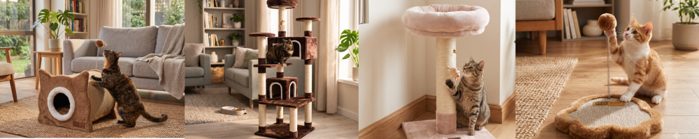 4 tipos de rascadores para gatos: encuentra el ideal para tu hogar