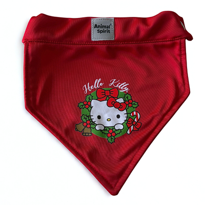 Hello Kitty X Animal Spirit Bandana Holiday roja L (39 - 45 cm.)