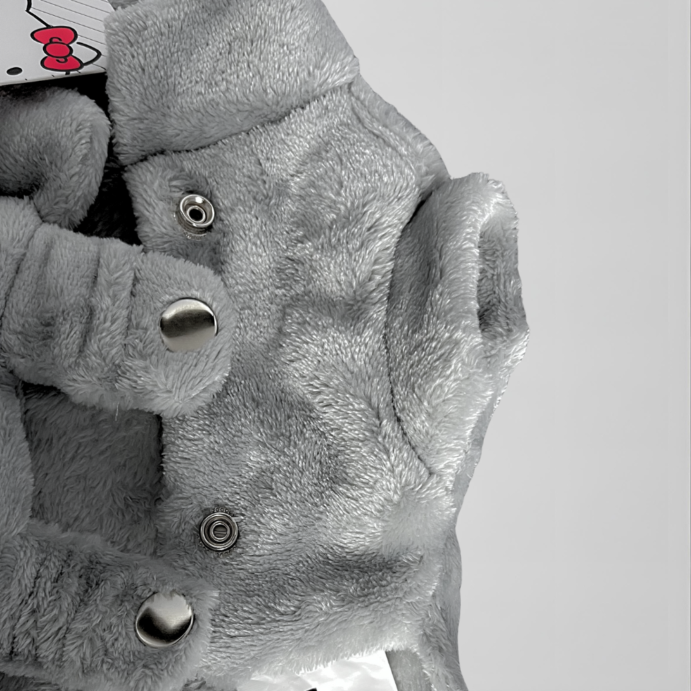 Hello Kitty X Animal Spirit Chaleco soft gris talla S (32 cm.)