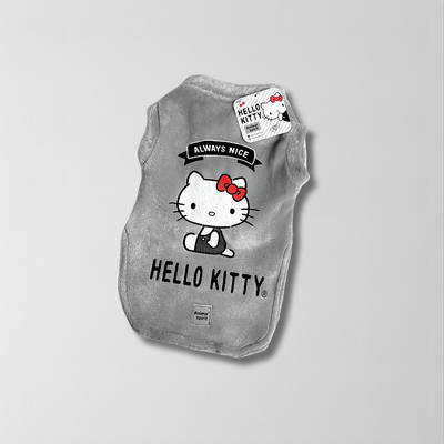 Hello Kitty X Animal Spirit Chaleco soft gris talla L (45 cm.)
