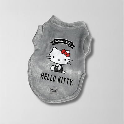 Hello Kitty X Animal Spirit Chaleco soft gris talla M (39 cm.)
