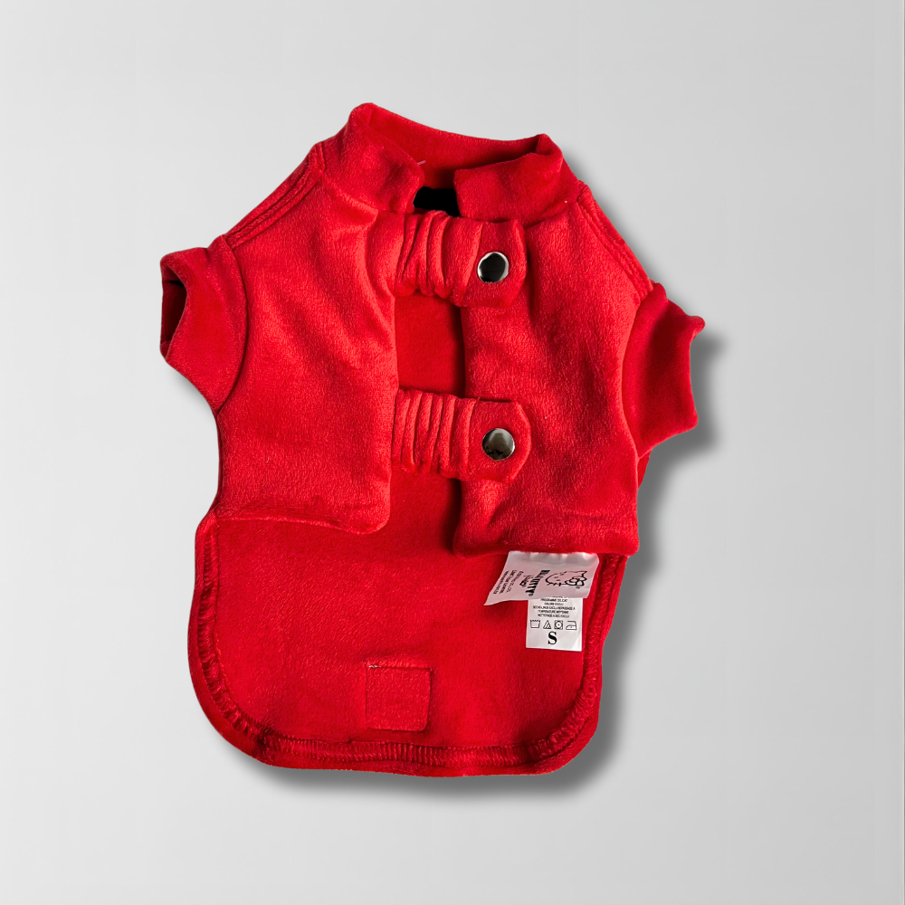 Hello Kitty X Animal Spirit Chaleco soft rojo talla S (32 cm.)