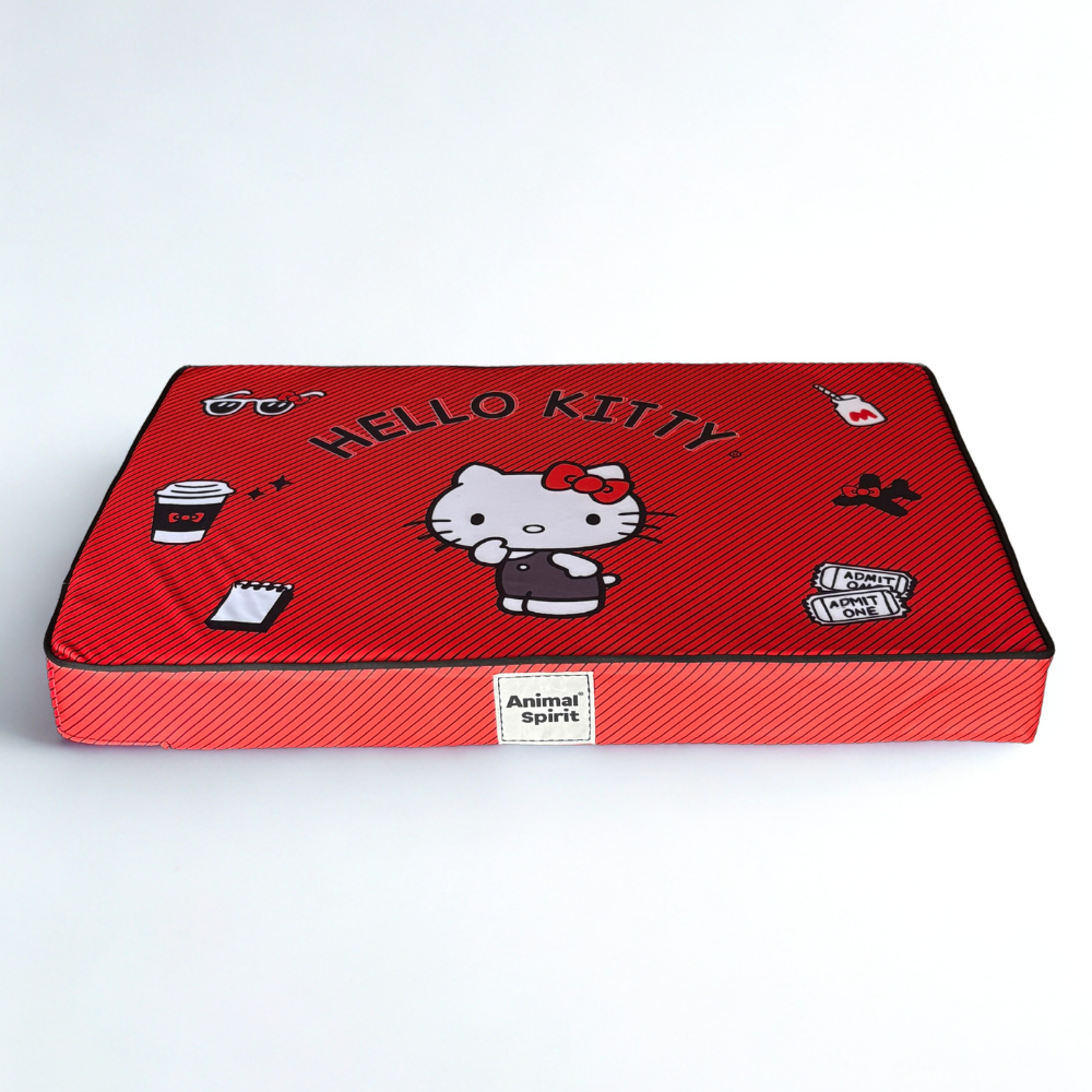 Hello Kitty X Animal Spirit Colchoneta roja (70 x 45 x 8 cm.)
