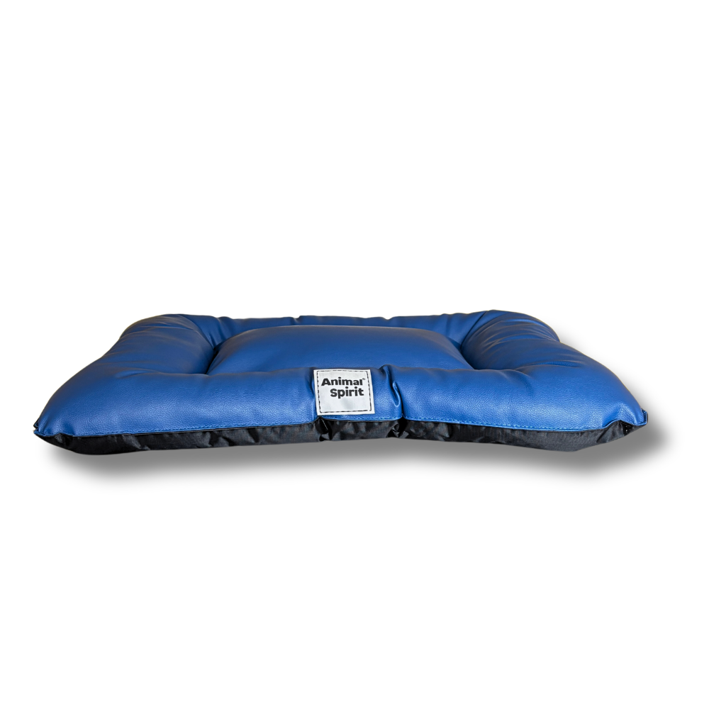 Animal Spirit Colchoneta impermeable/ antialérgica azul talla S
