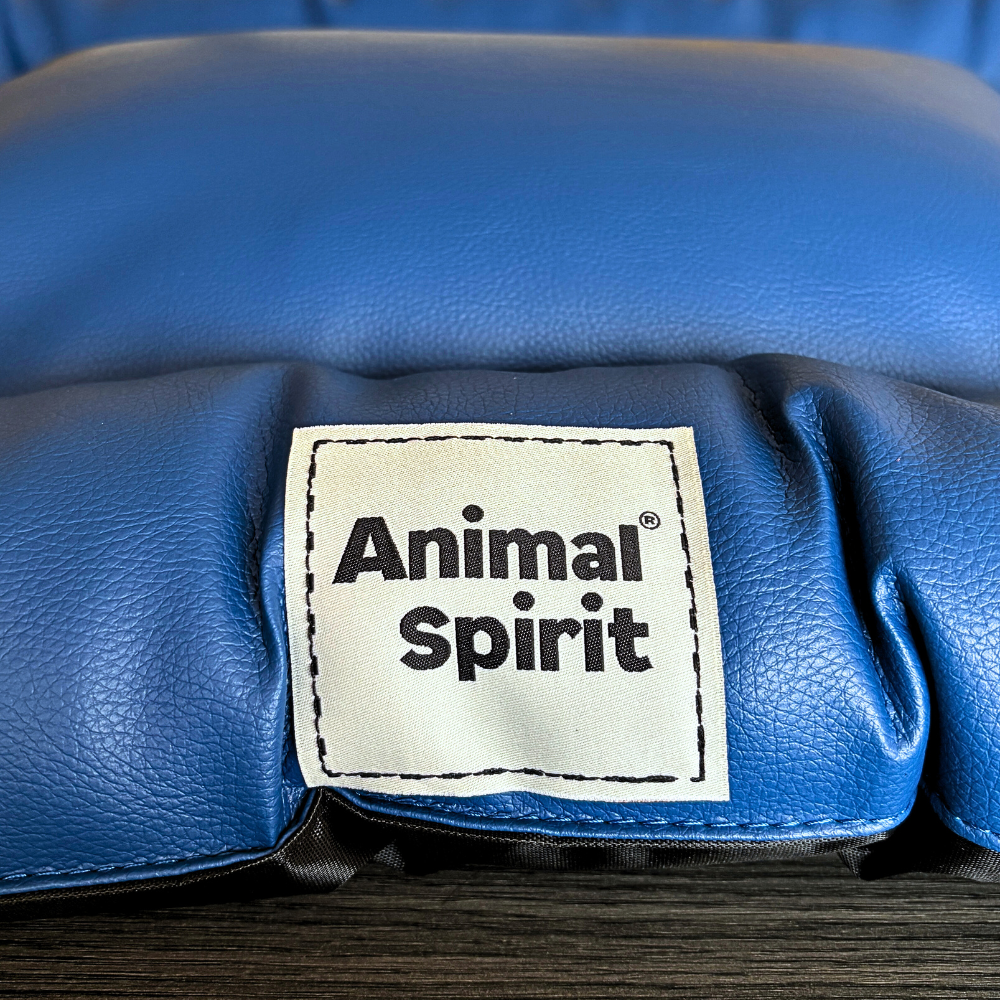 Animal Spirit Colchoneta impermeable/ antialérgica azul talla S
