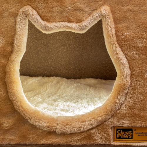 Claws & Paws Mueble de melamine para gato beige