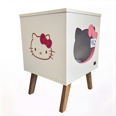 Hello Kitty X Claws & Paws Mueble de melamine (40 x 40 x 60 cm.)