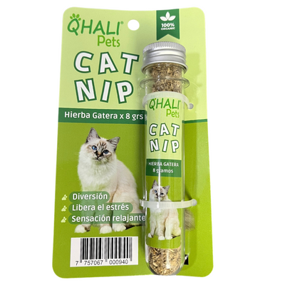 Qhali Pets Catnip x tubo 8 gr.