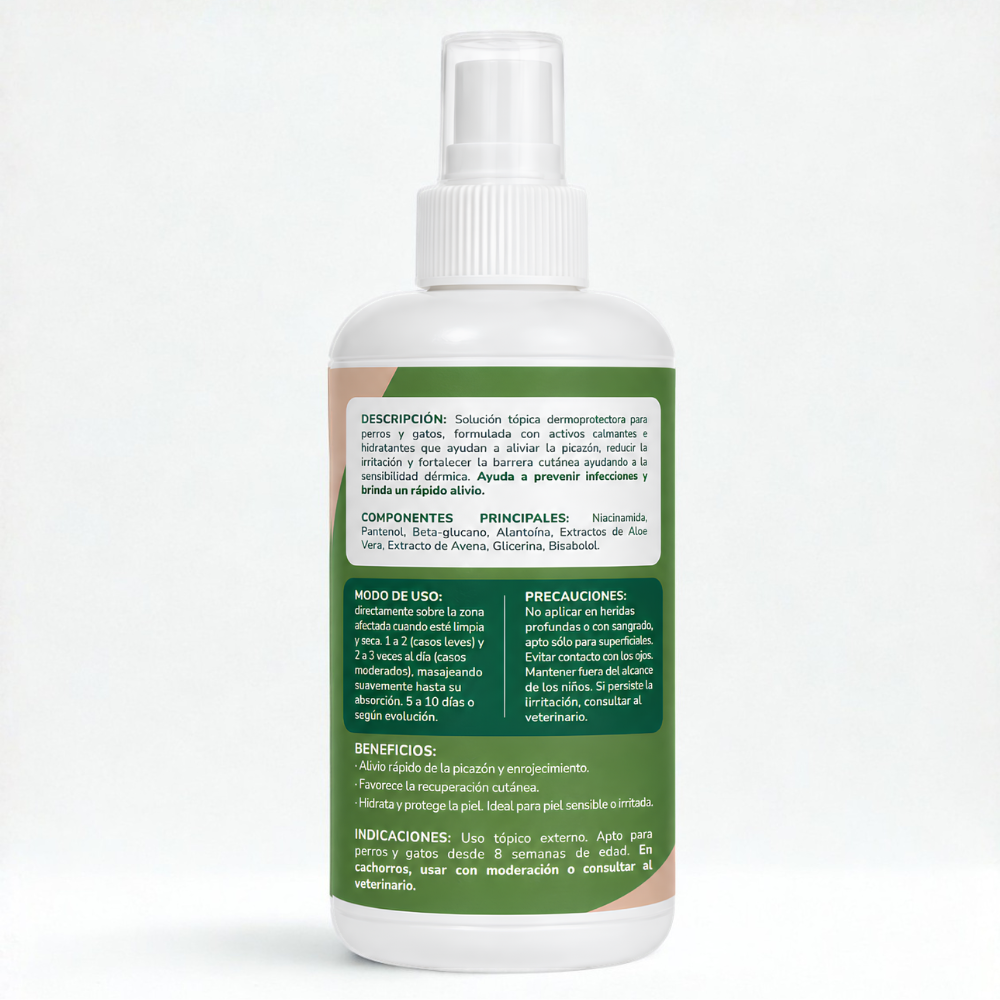 Qhali Pets Pica Stop Dermoprotector antipicazon 250 ml.