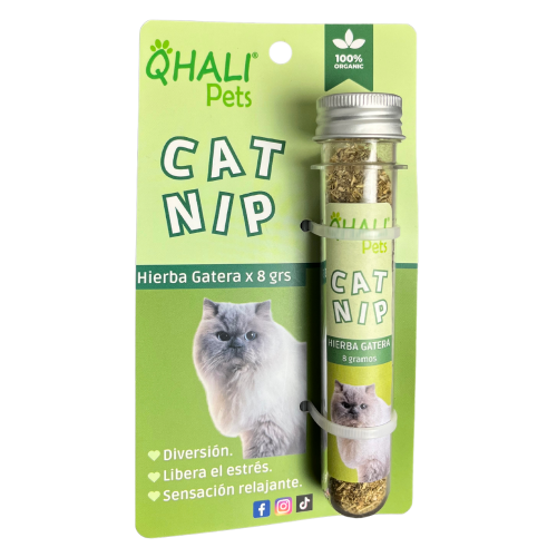 Qhali Pets Catnip x tubo 8 gr.