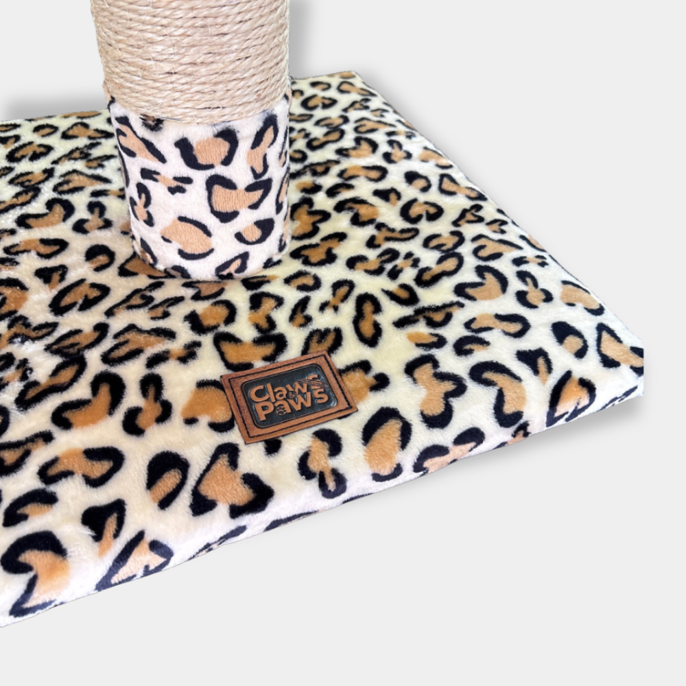 Claws & Paws Gimnasio rascador print 2 pisos