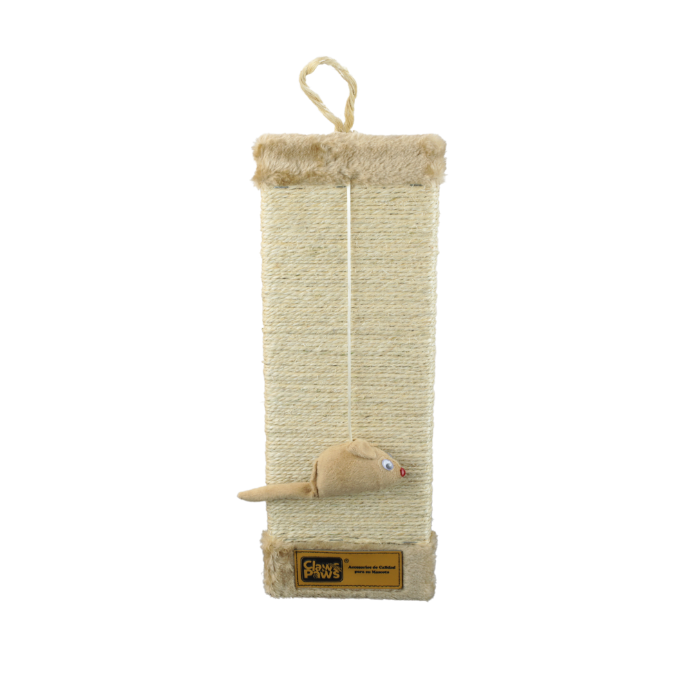 Claws & Paws Rascador para gato de pared beige