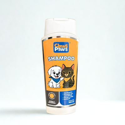 Claws & Paws Shampoo hipoalergénico 300 ml.