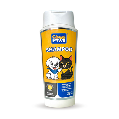 Claws & Paws Shampoo hipoalergénico 300 ml.