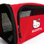 Hello Kitty X Claws & Paws Transportador rojo (45 x 26 x 25 cm.)