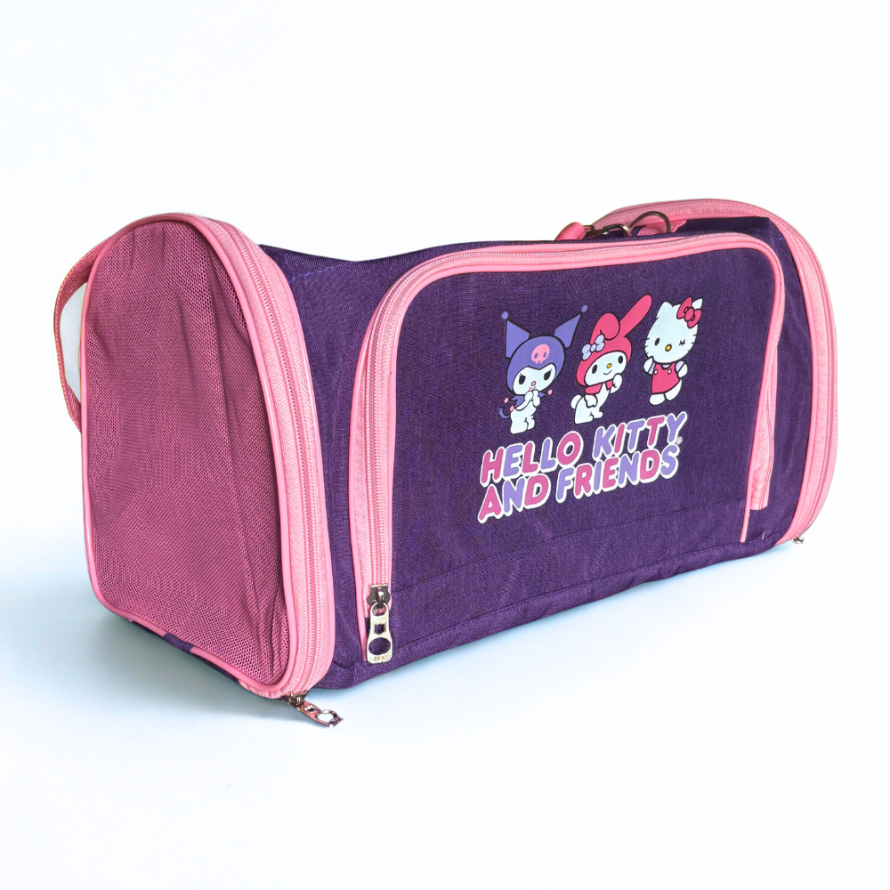 Hello Kitty & Friends X Claws & Paws Transportador morado (45 x 26 x 25 cm.)