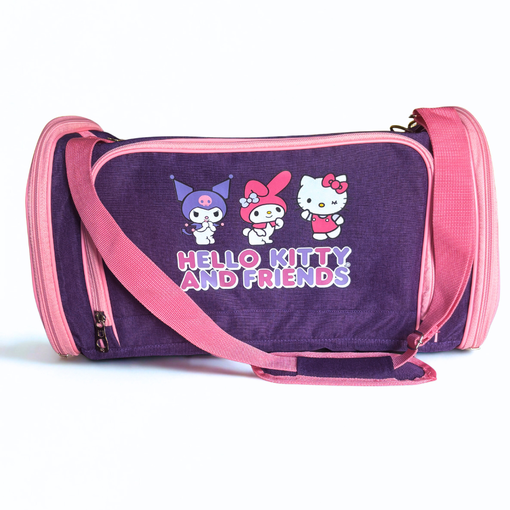 Hello Kitty & Friends X Claws & Paws Transportador morado (45 x 26 x 25 cm.)