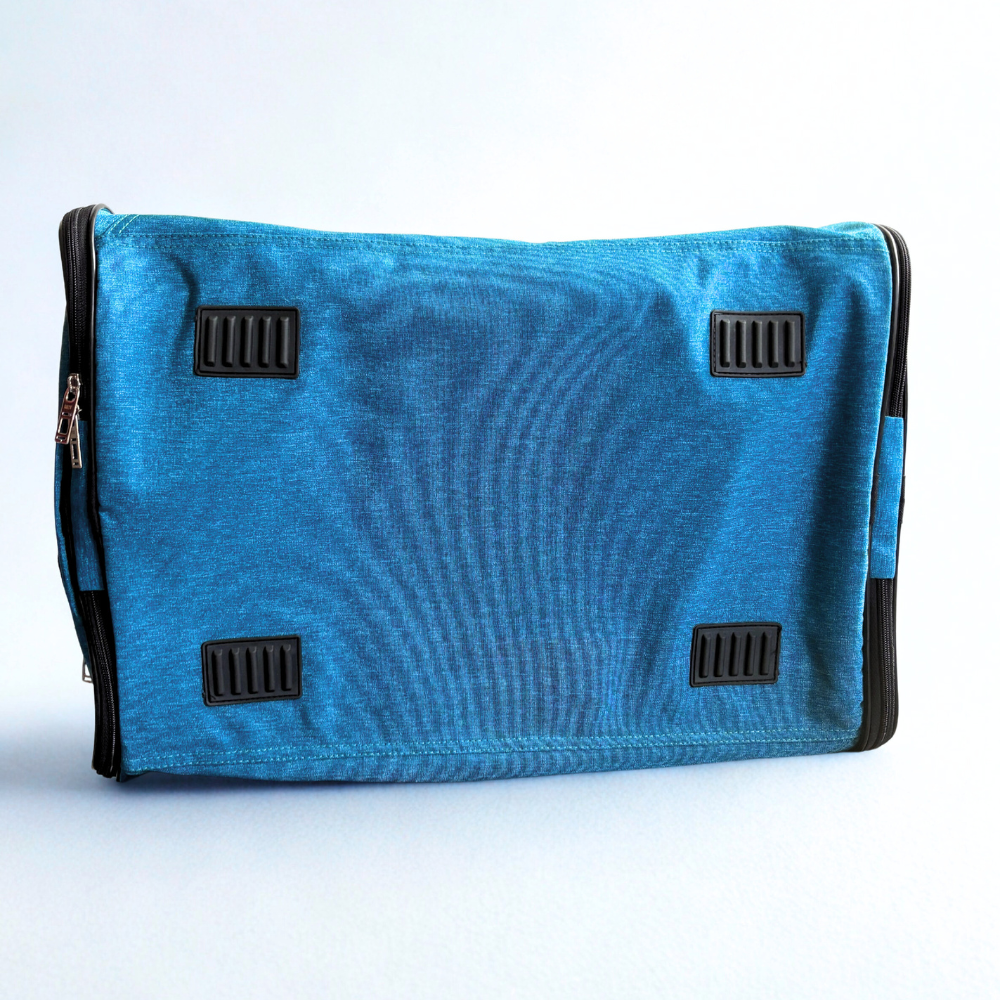Claws & Paws Transportador travel azul medium